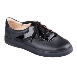 DTD-300 (цв.5-черный, 36) Полуботинки ортопедические малосложные