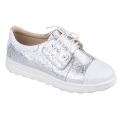 TW-462 (цв.9-бело-серебряный, 31) Полуботинки (натур.кожа)