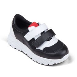 TW-439 (цв.11-белый/черный) Полуботинки спортивные (текстиль)