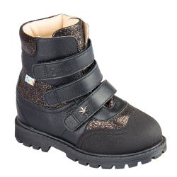 TW-544 (цв.12-черная бронза, 26) Сапожки (станд.задн., шерст.мех, съемн.стелька)