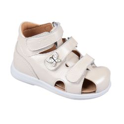 TW-233 (цв.23-бежевый перламутр) Туфли (закр.нос,натур.кожа,съемн.стелька)