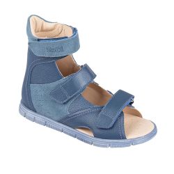 TW-178 (цв.1-джинс) Туфли (отк.носок, выс.задник, натур.кожа)