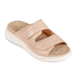 DTD-251 (цв.БЖ-бежевый) Туфли летние открытые (На велкро)