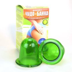 Банка массажная силиконовая (упак. 2 шт)