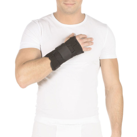Бандаж на лучезапястный сустав компрессионный с анатомическими шинами Т.36.11R (Т-8311R) Trives