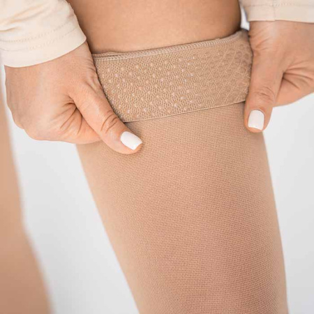 Чулки компрессионные с закрытым носком, класс компрессии 1, цвет бежевый, ТК.931 Evolution ТК.931.11  Evolution