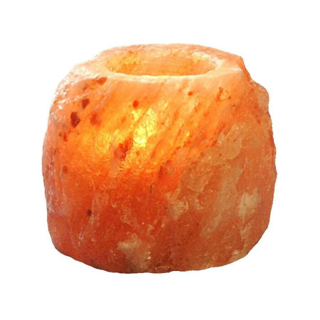 Соляной подсвечник "Скала" 1кг  